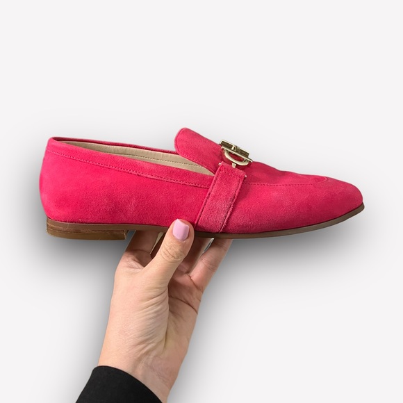 COLE HAAN GRAND360 Bright Berry Eco Flora Suede GRAND 360 SIZE 8B LOAFERS - Picture 4 of 10